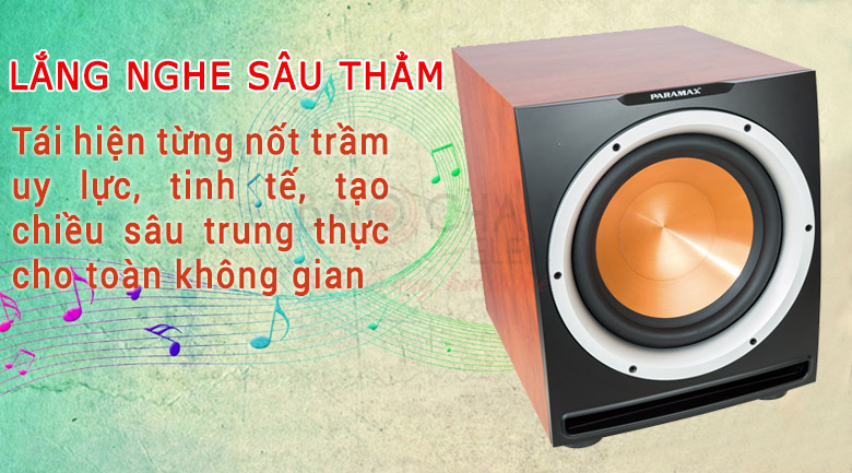 Loa trầm kết hợp ho&agrave;n hảo với loa to&agrave;n dải 