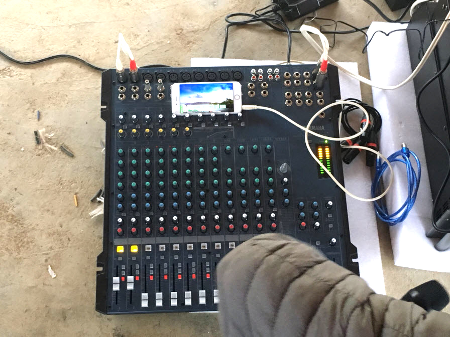 mixer yamaha 166cx su dung trong dan am thanh Catking tai dien bien h1