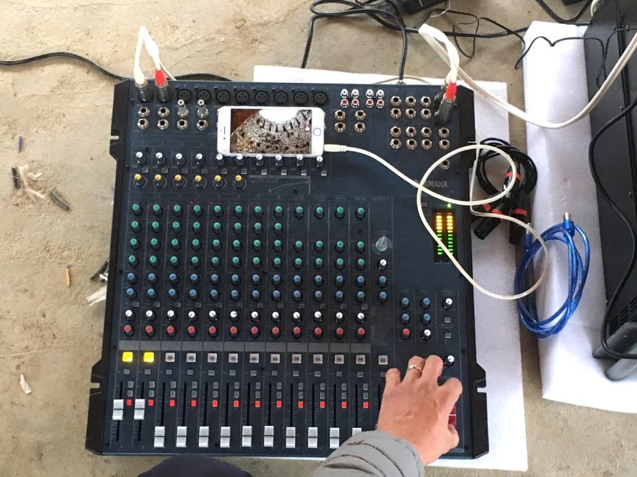 mixer yamaha 166cx su dung trong dan am thanh Catking tai dien bien