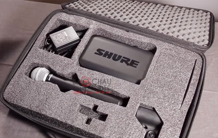 Tay Micro Shure BLX288A/SM58 thu &acirc;m tốt