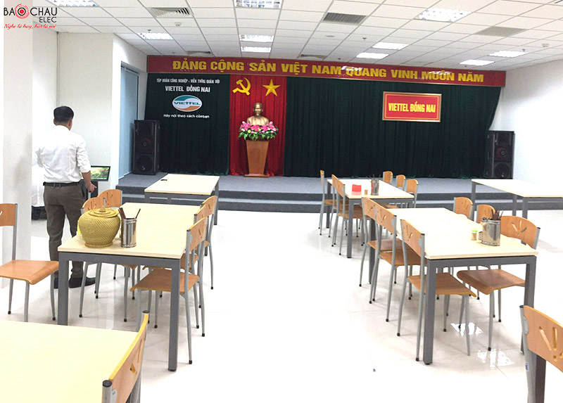 dan am thanh hoi truong cho viettel dong nai h6