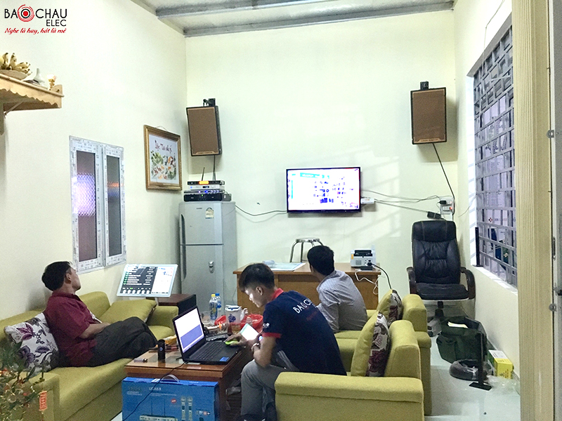dan karaoke gia dinh cao cap tai dung si sien ngoc h7
