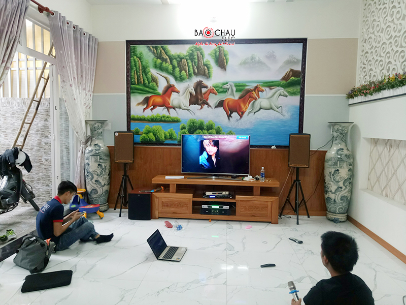 dan karaoke gia dinh cao cap tai hoc mon h7