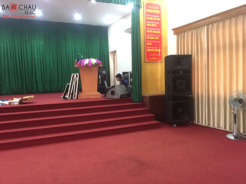 Giai phap am thanh hoi truong tai quang ninh h11