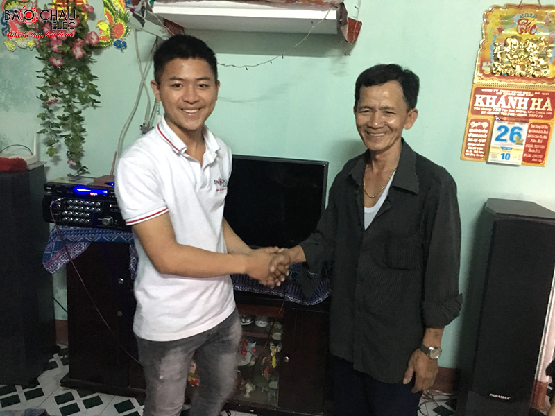 Lắp đặt dàn karaoke gia đình hay giá rẻ cho chú Quốc tại Liên Chiểu, Đà Nẵng
