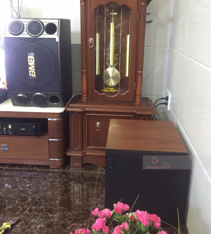 Lắp đặt dàn karoake gia đình anh Linh - Cẩm Lệ ĐN - 05