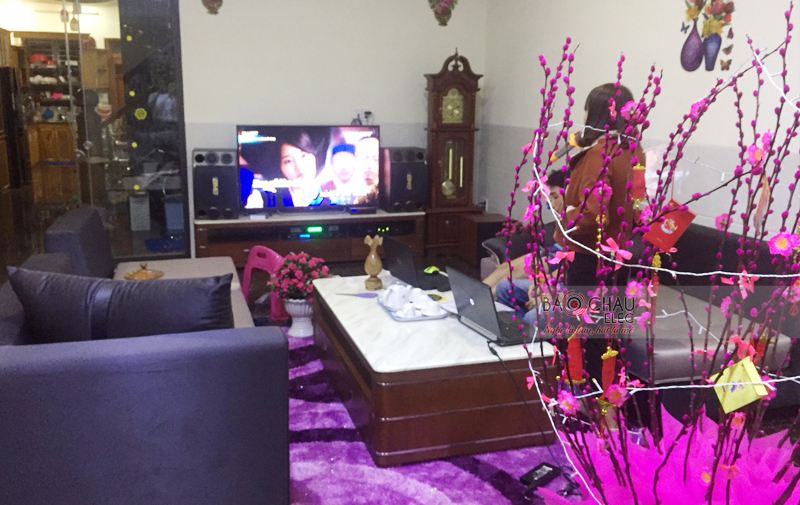 Lắp đặt dàn karoake gia đình anh Linh - Cẩm Lệ ĐN - 07
