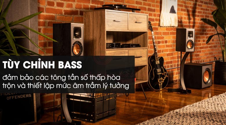 T&ugrave;y chỉnh &acirc;m trầm dễ d&agrave;ng
